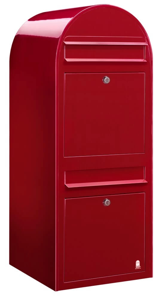 Mailbox Duo 3001 Bright red