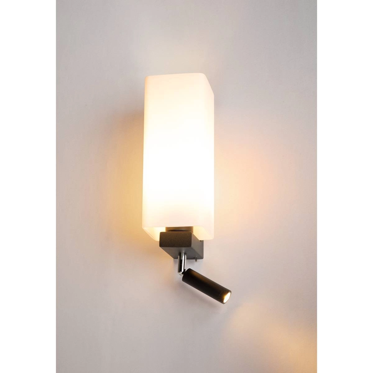 Bedroom wall lamp Quadrass black SLV 4024163235853