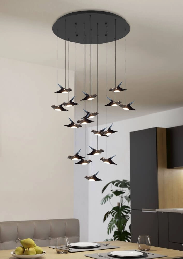 Hanging lamp Paratebueno with birds Stars of Light 9008606270644