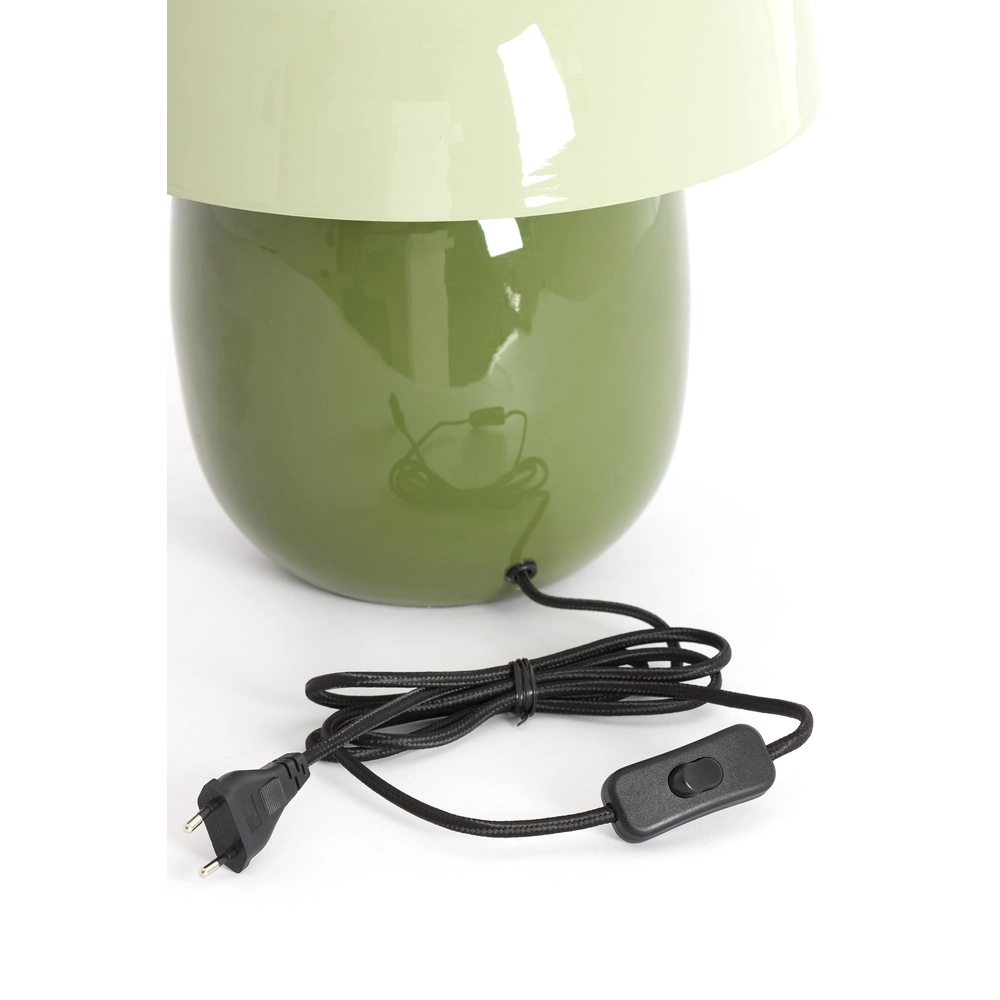 Bedroom Table Lamp Mimosa shiny green Light & Living 8717807816292