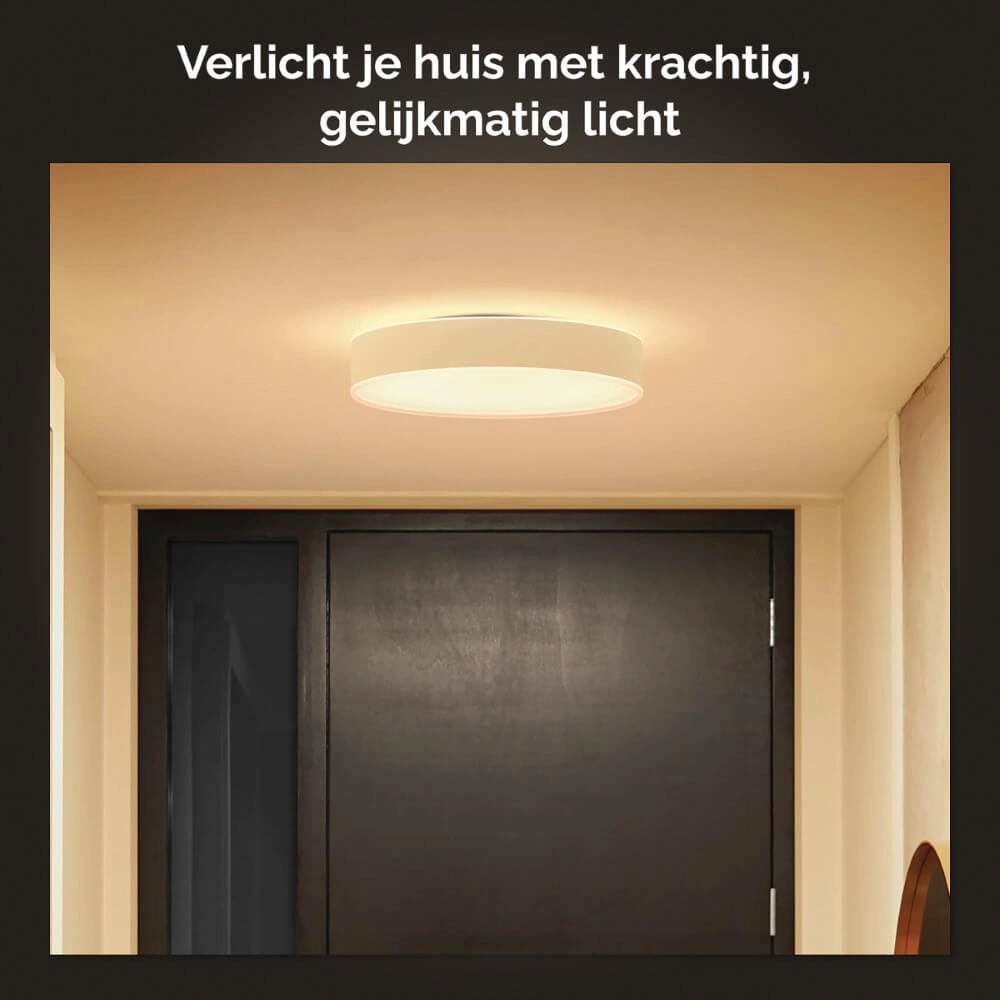 Ceiling light Hue Enrave S - White Ambiance Ø 26.1cm white Philips 8718696176412