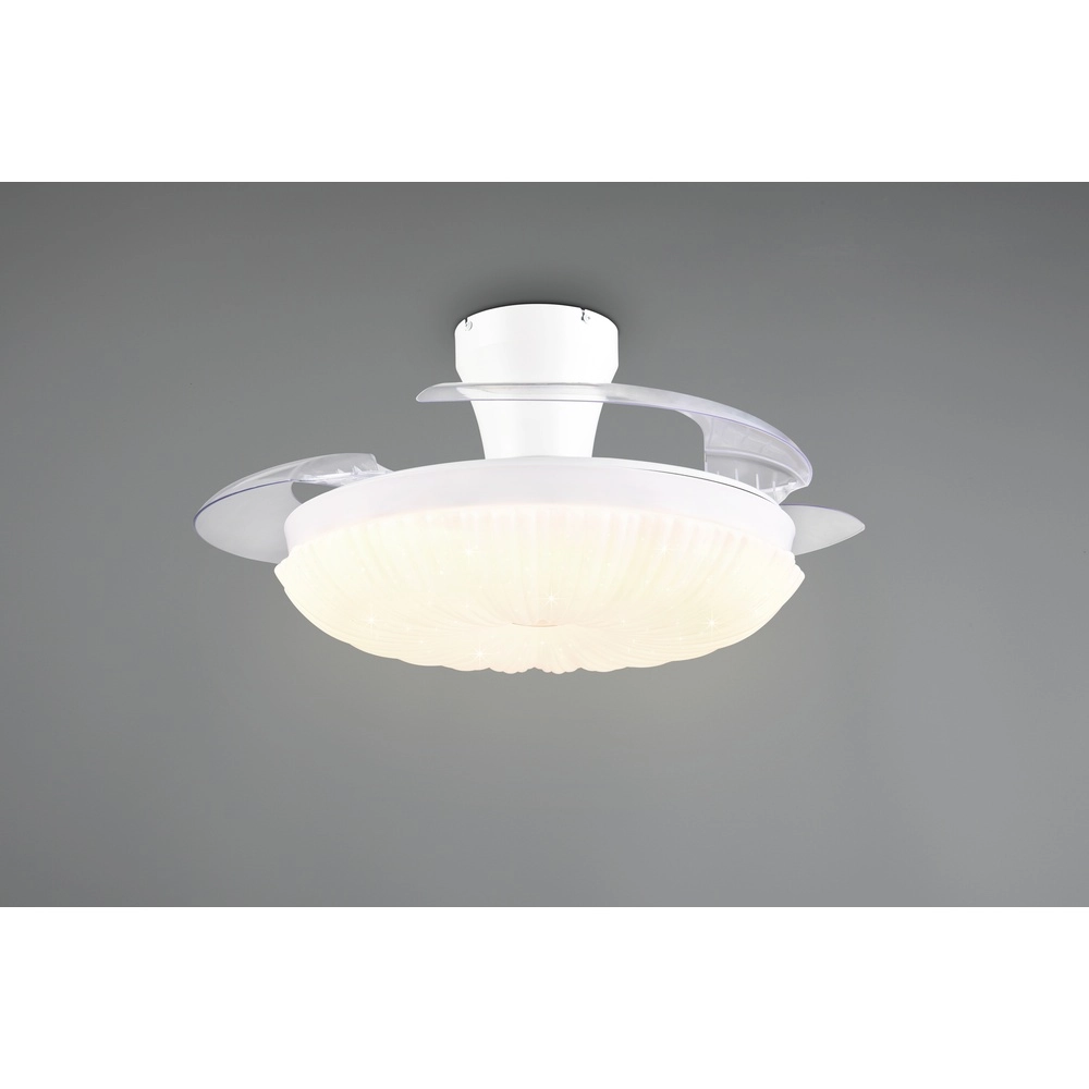 Fan Kiruna white Ø 106cm Trio 4017807689310