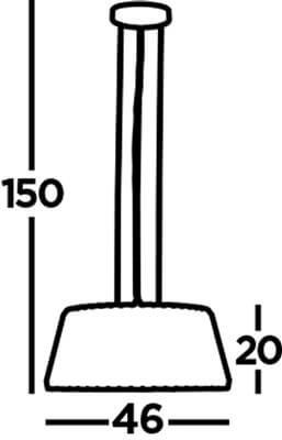 Pendant Lamp Glass Tiara Searchlight 5053423185682