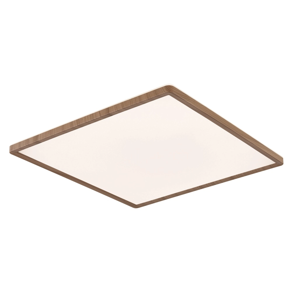 Ceiling light Sapana square 42cm wood Globo 9007371457434