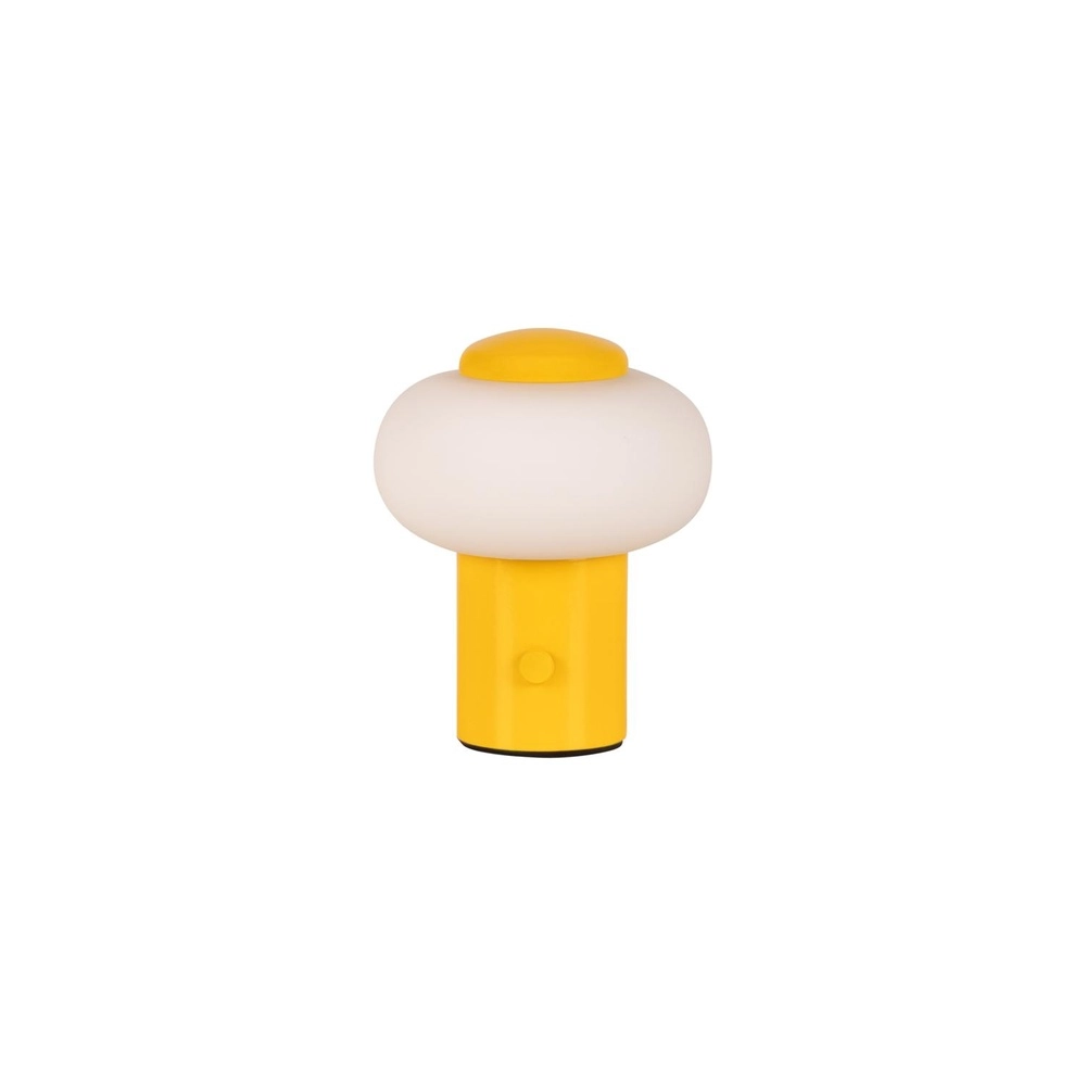 Rechargeable table lamp Gustav yellow