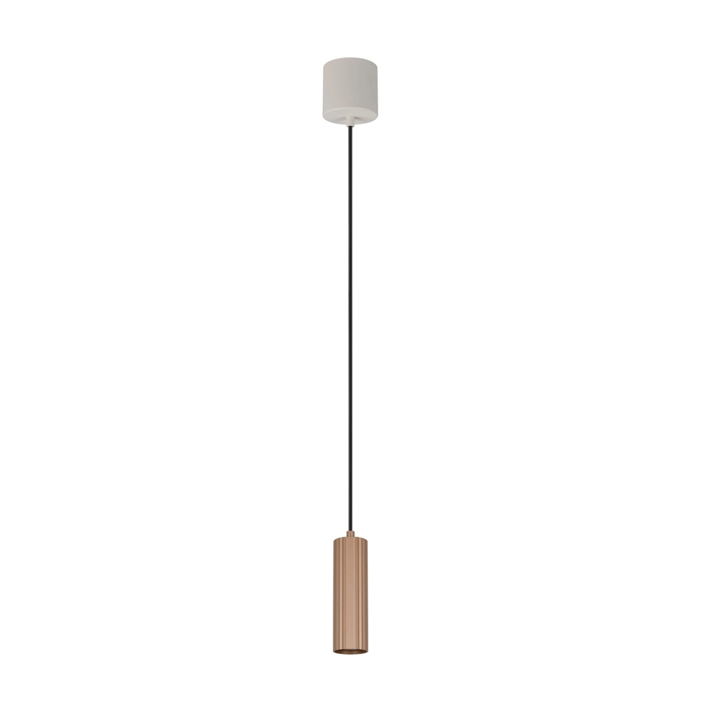 Pendant lamp Soka Ø 9cm mocha brown Trio 4017807670127