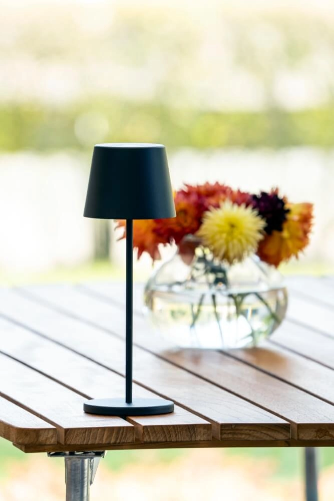 Rechargeable table lamp Vence black KonstSmide 7318307888751