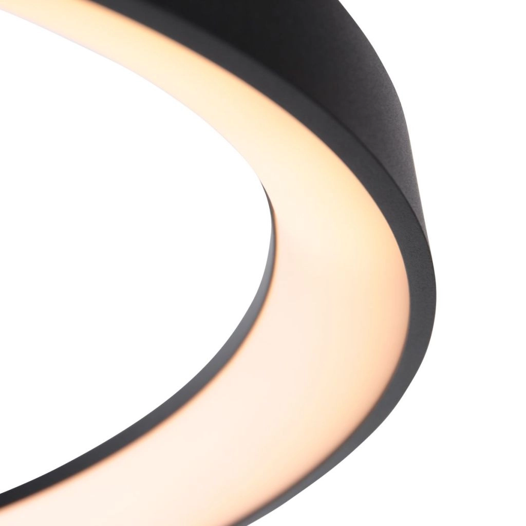 Pendant lamp Ringlede Black Steinhauer 8712746184983