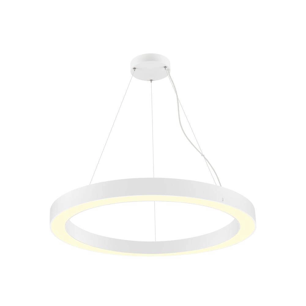 White pendant lamp Medo Ring 90 Ø 90cm