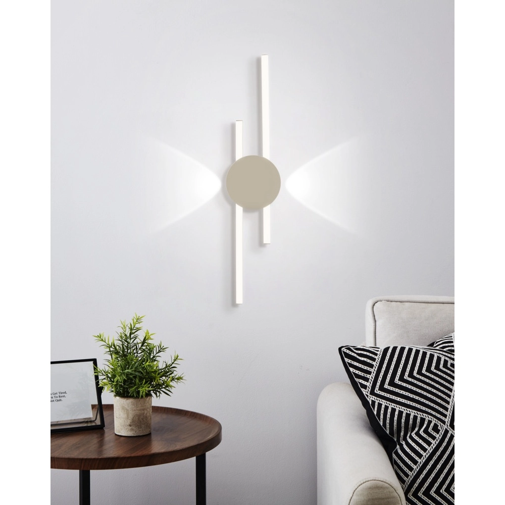 Design wall lamp Venticello sand brown Eglo 9008606357468