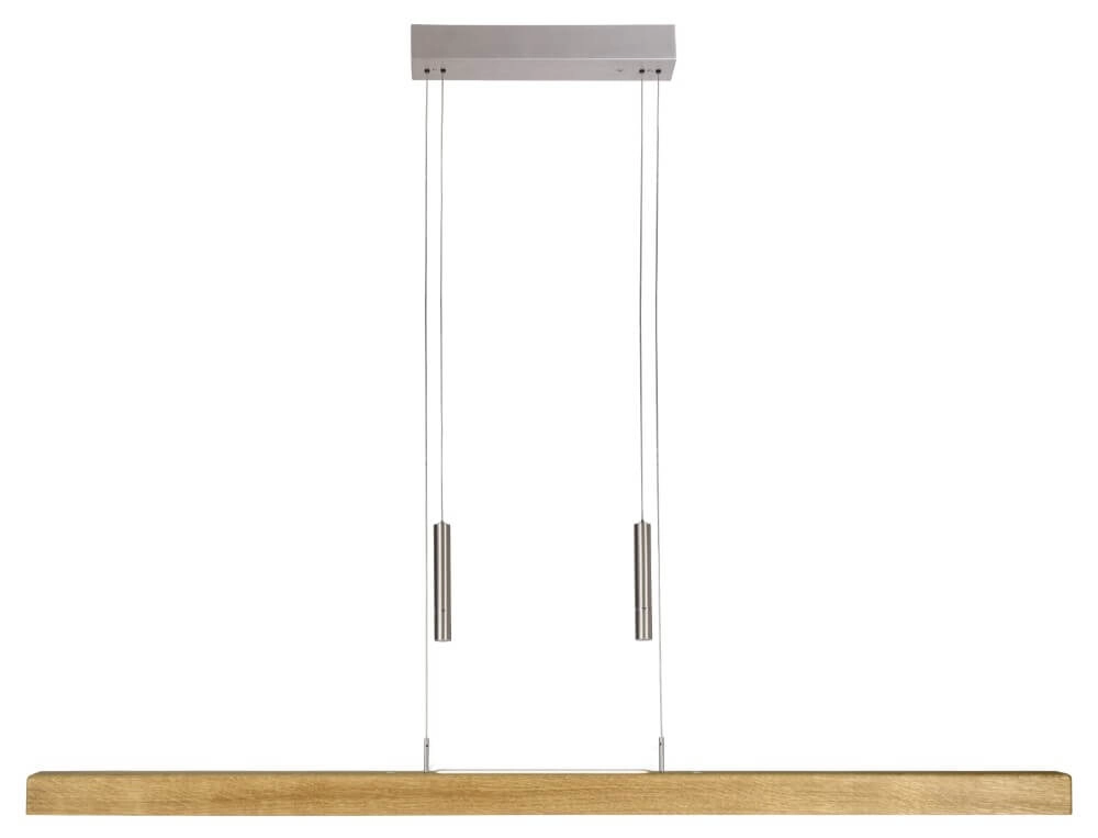 Pendant lamp up & down Leonora 121 cm - oak oiled