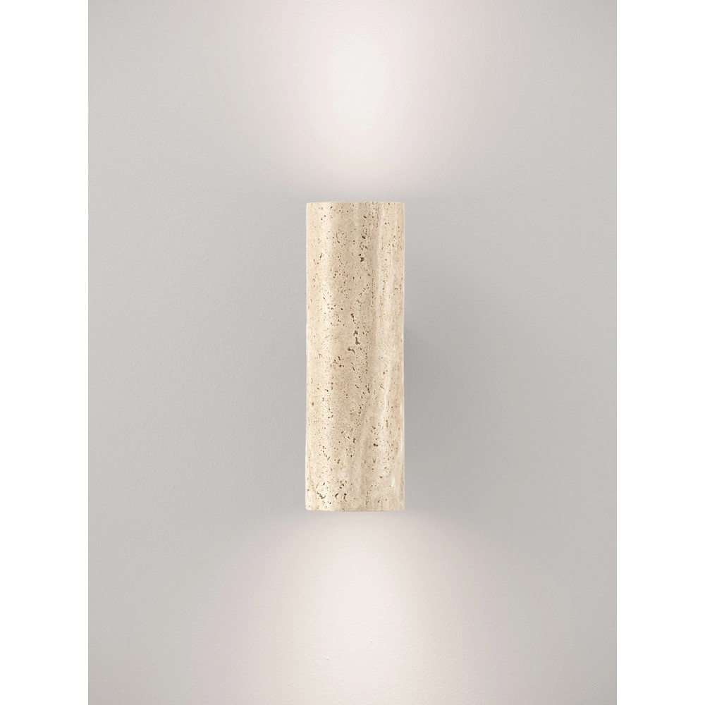 Design wall lamp Olvio sand brown travertine Lyora 5212017495839