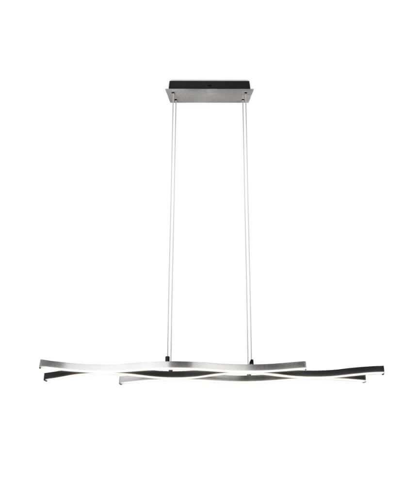 Hanging lamp Blaze black with metal Trio 4017807540161