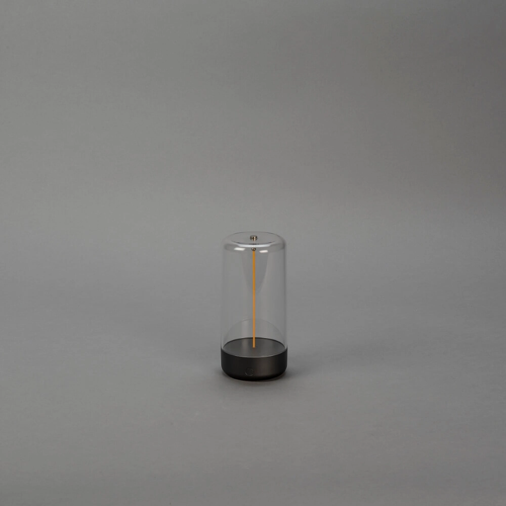 Rechargeable lamp Edison XS anthracite