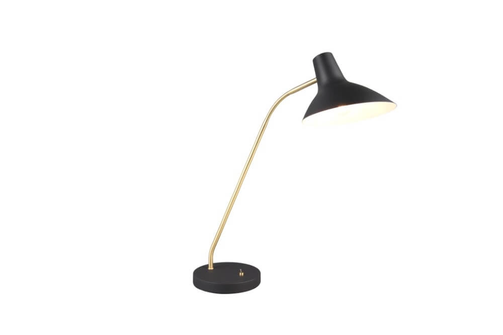 Sleek desk lamp Traveller black Trio 4017807613711