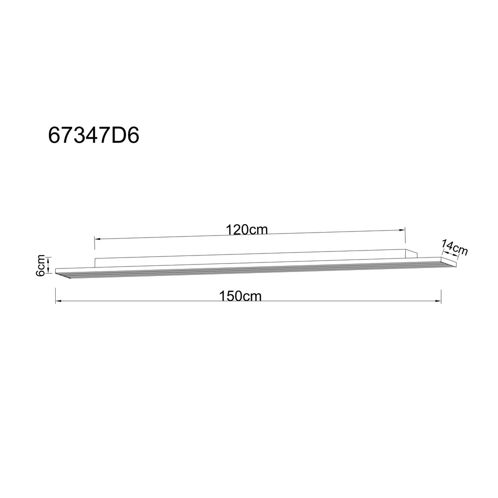 Ceiling lamp Hayden black with wood Globo 9007371586585