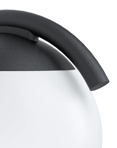Design wall ball lamp Prata Vecchia black Eglo 9002759987312