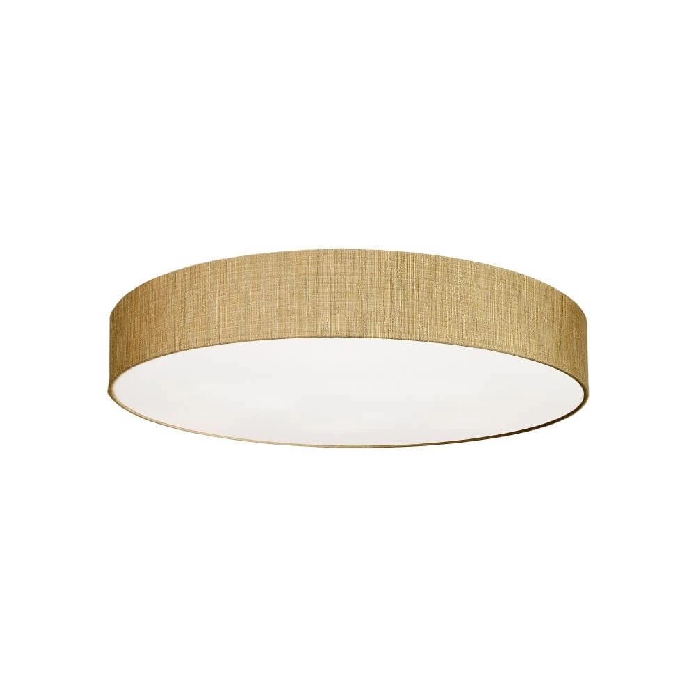 Gold ceiling lamp Turda Ø 78cm