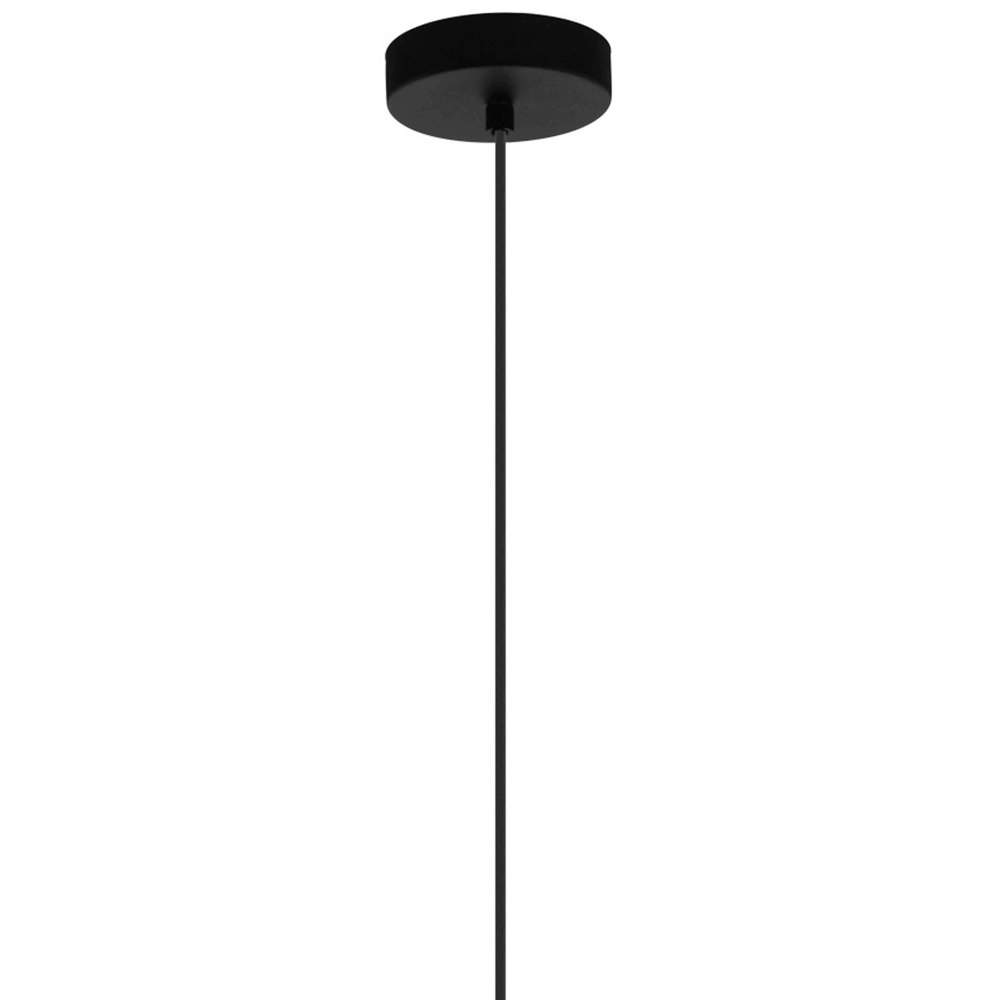 Glass hanging lamp Roding with rope Eglo 9002759436179