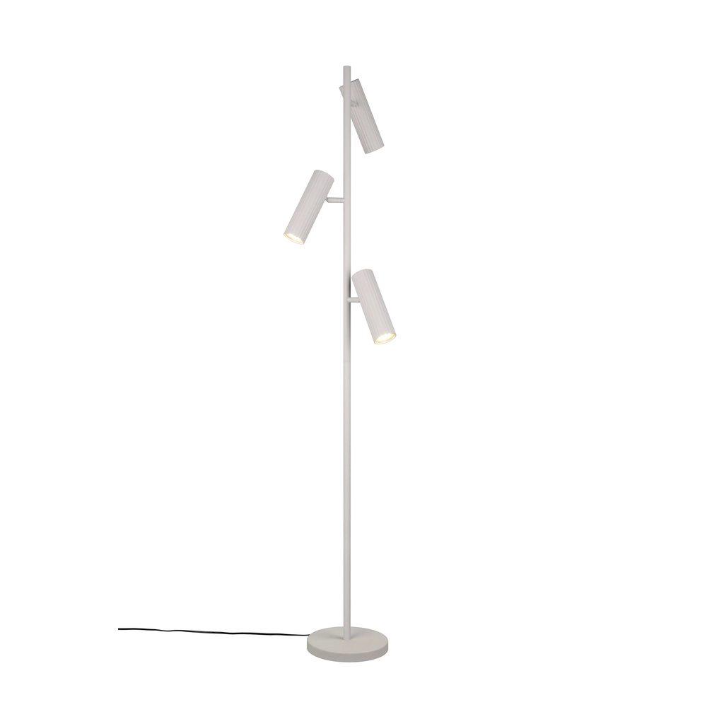 Design floor lamp Soka grey
