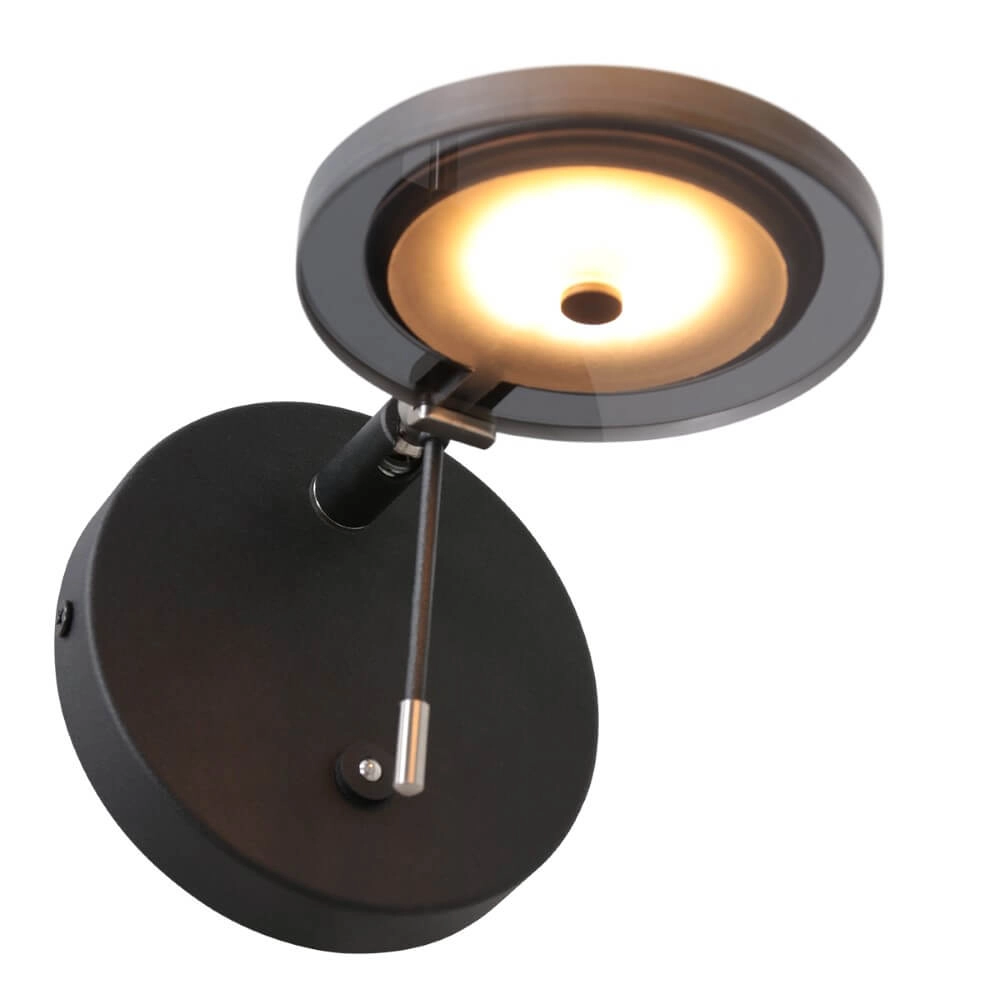 Wall reading lamp Turound black Steinhauer 8712746145458
