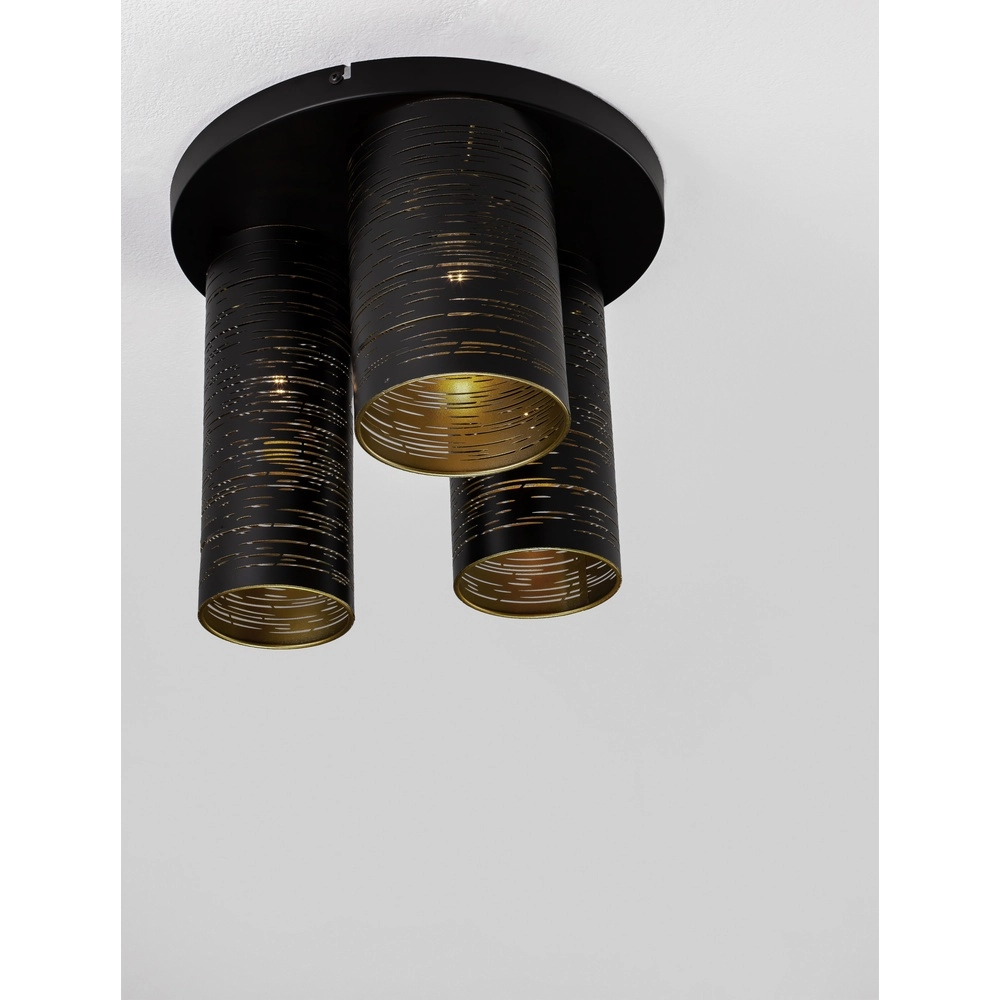 Ceiling lamp Zane black Lyora 5212017436436
