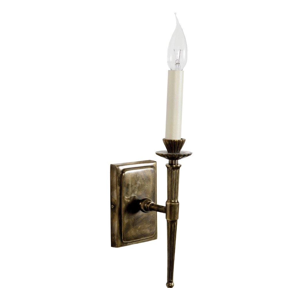 Antique candlestick Hampton candle - antique copper (ant)