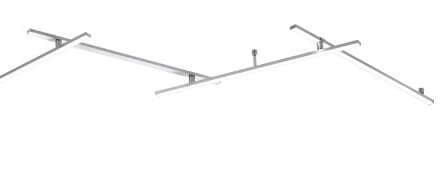 Long ceiling lamp Indira Trio 4017807450224