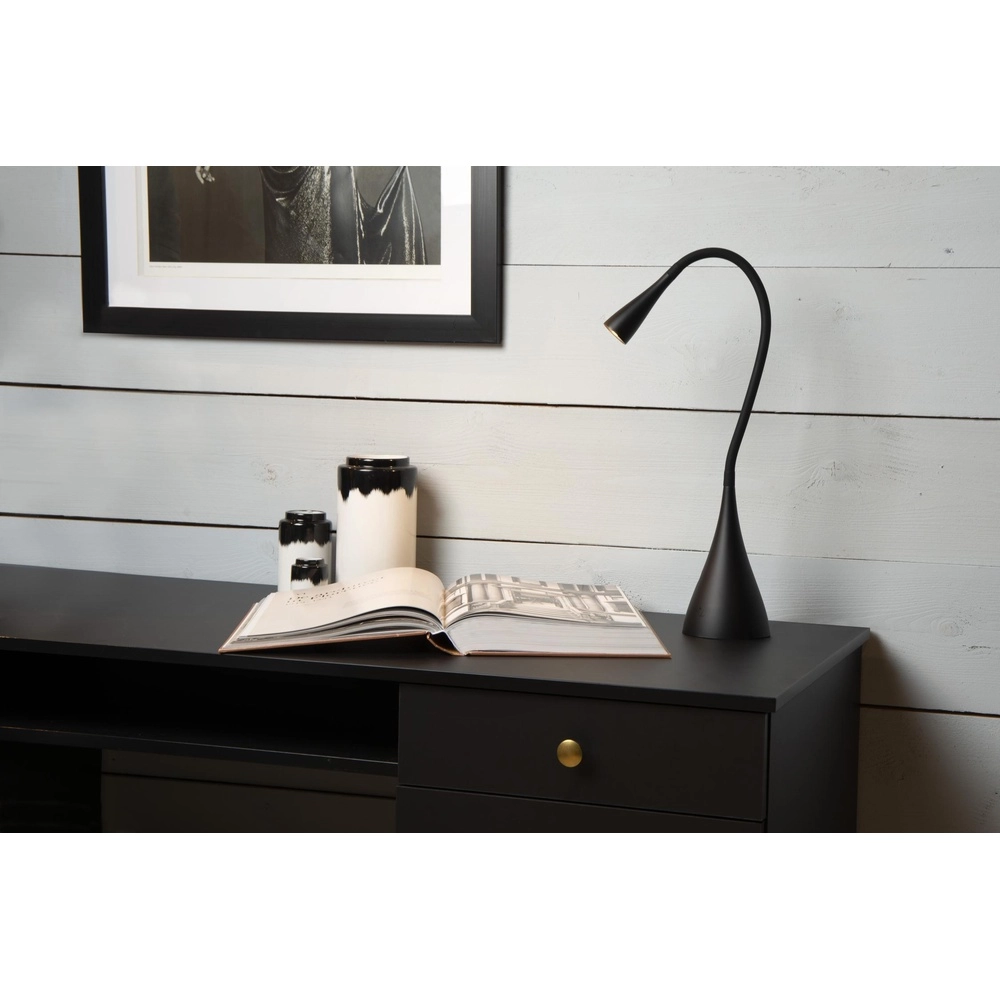 Desk lamp Zozy 3 step dimmable black Lucide 5411212185822
