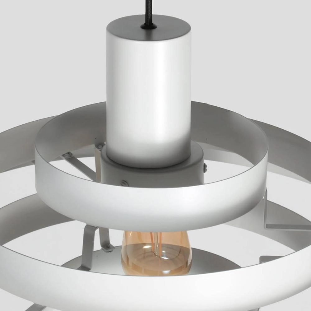 Design pendant lamp Halo Cirque white Ø 50cm Steinhauer 8712746178326