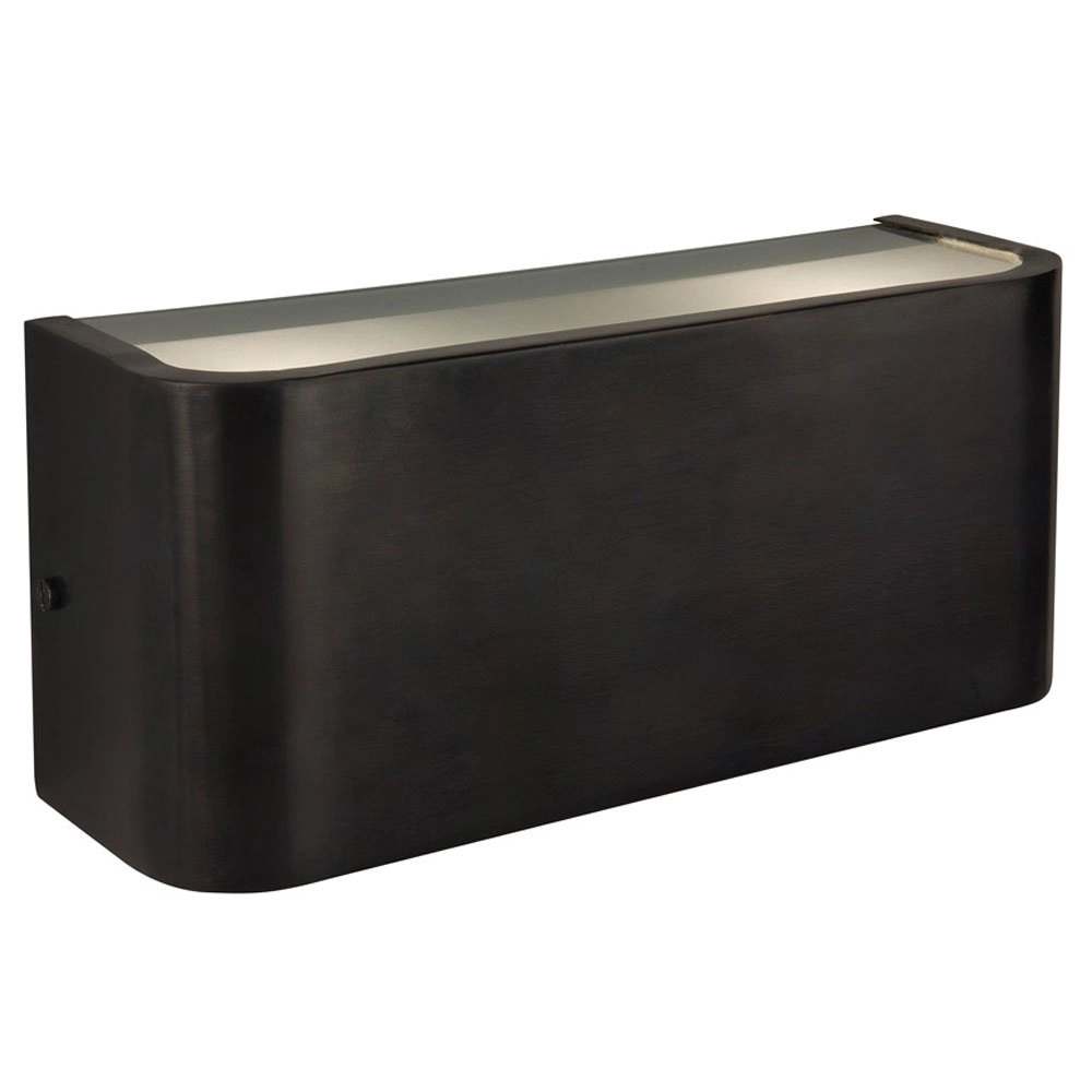 Outdoor lamp rural Vanno black-brown
