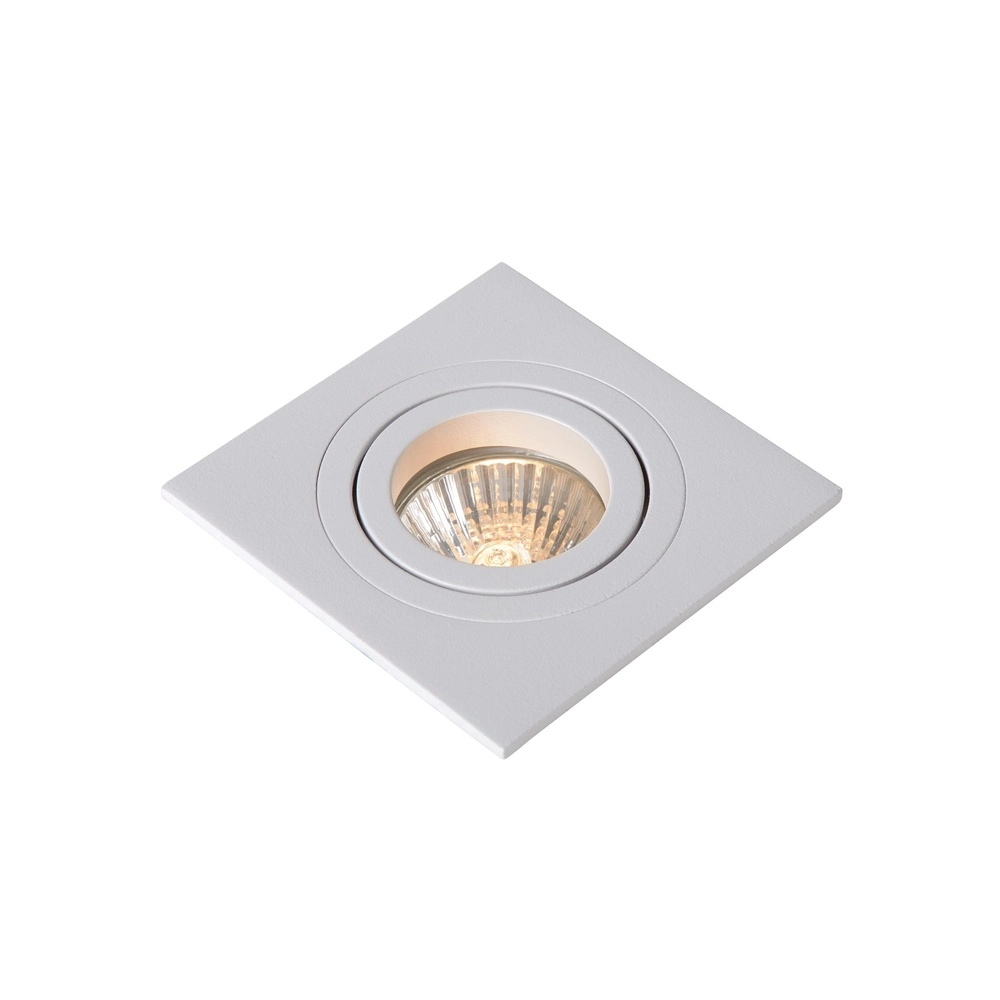 Recessed spotlight Tube square white Lucide 5411212220899