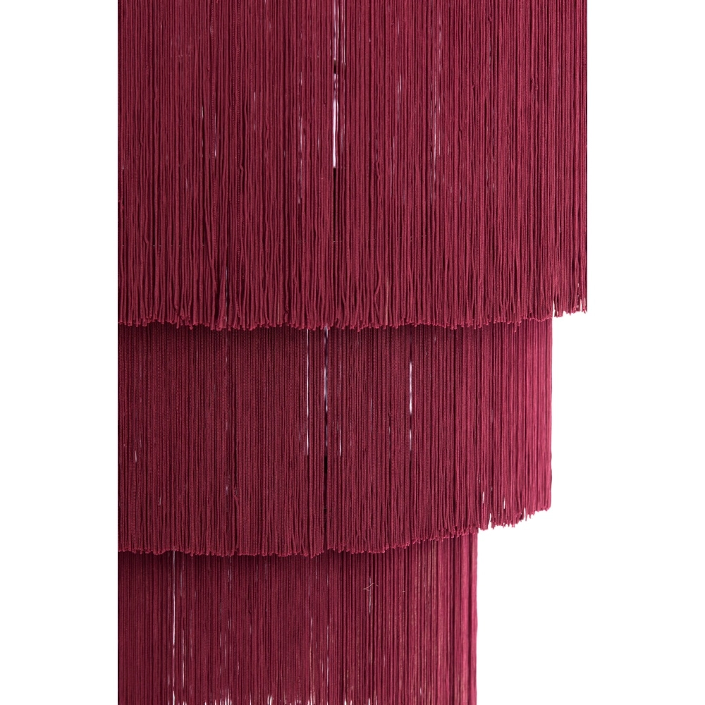 String pendant lamp Malaika Ø 45cm - dark purple Light & Living 8717807834036