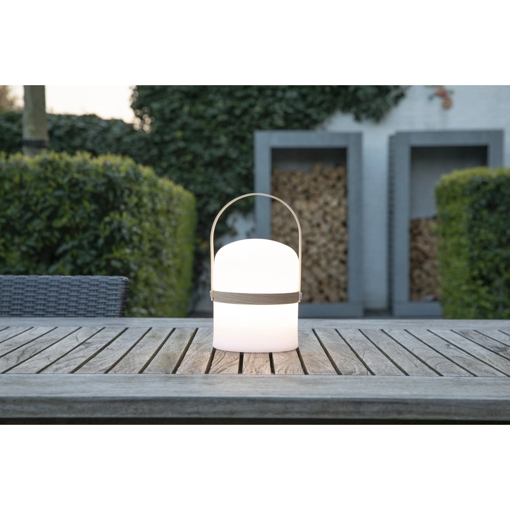 Rechargeable table lamp Joe IP44 white Lucide 5411212061201