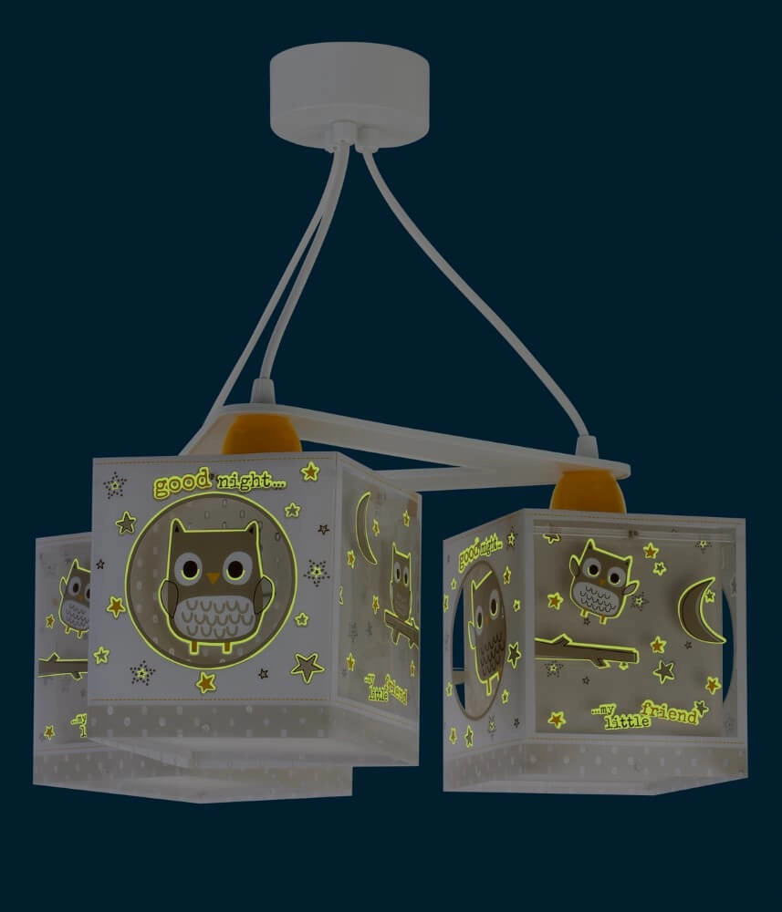 3x E27 hanging lamp Good Night Dalber 8420406633947