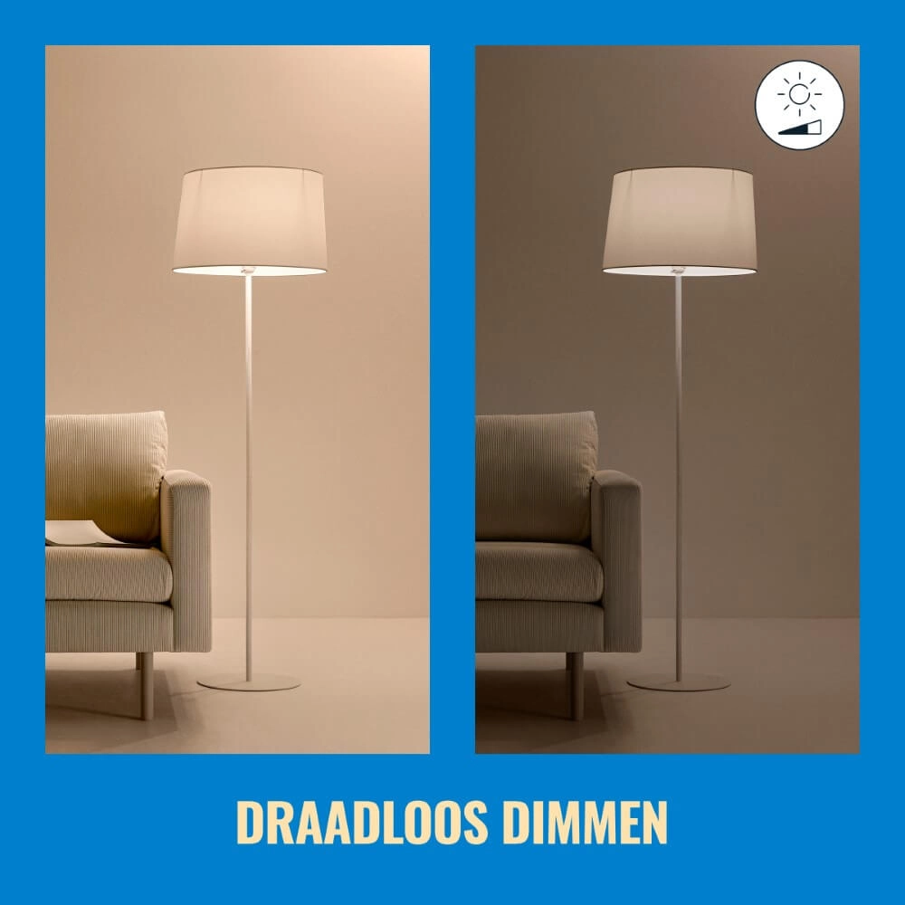 Adjustable floor lamp Pole WiZ 8719514554375