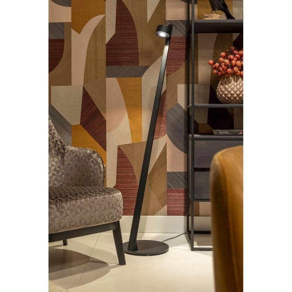 Design floor lamp Omega black Artdelight 8720701100343