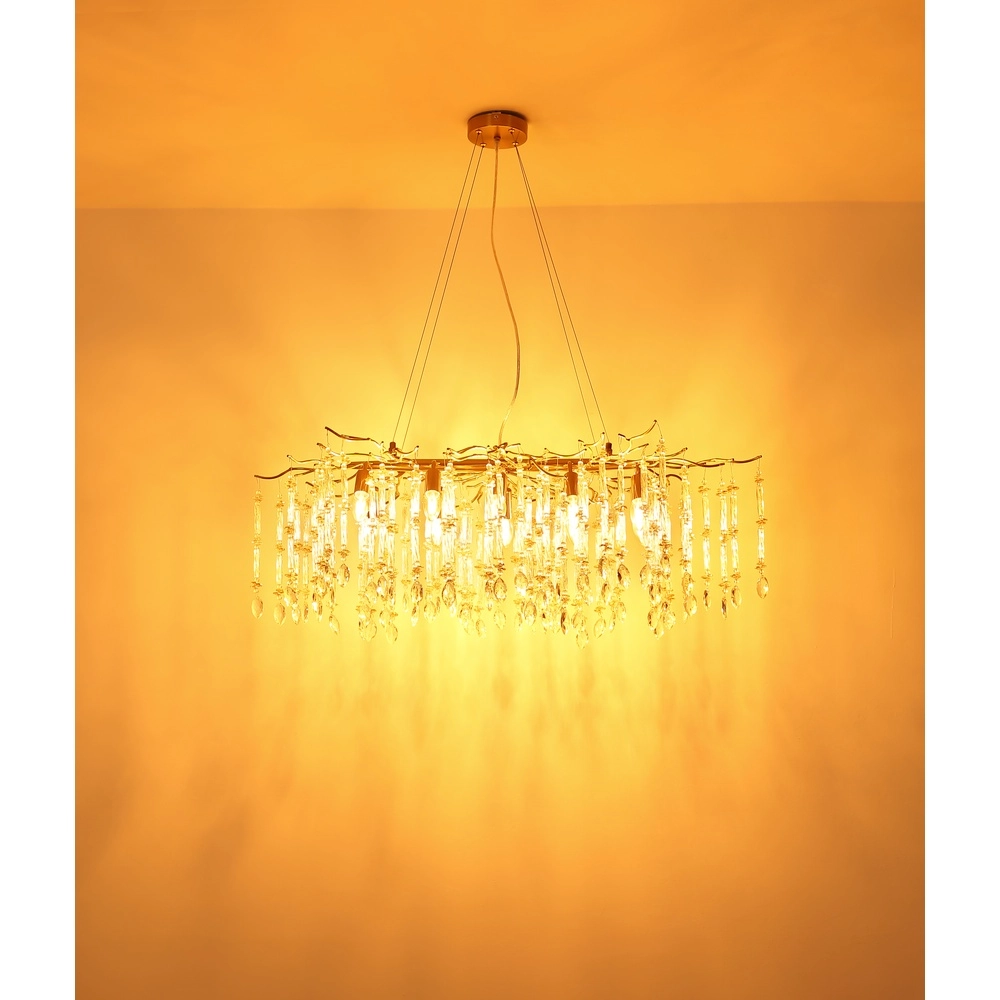 Pendant lamp Gloria 100cm gold Globo 9007371578993