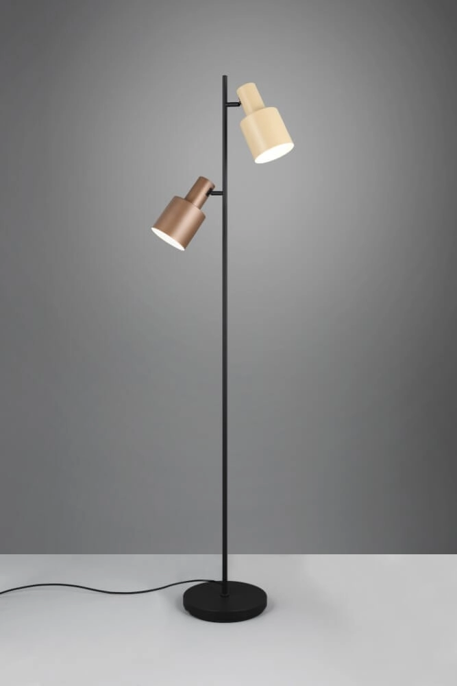 Reading lamp Agudo sand and copper Trio 4017807613827