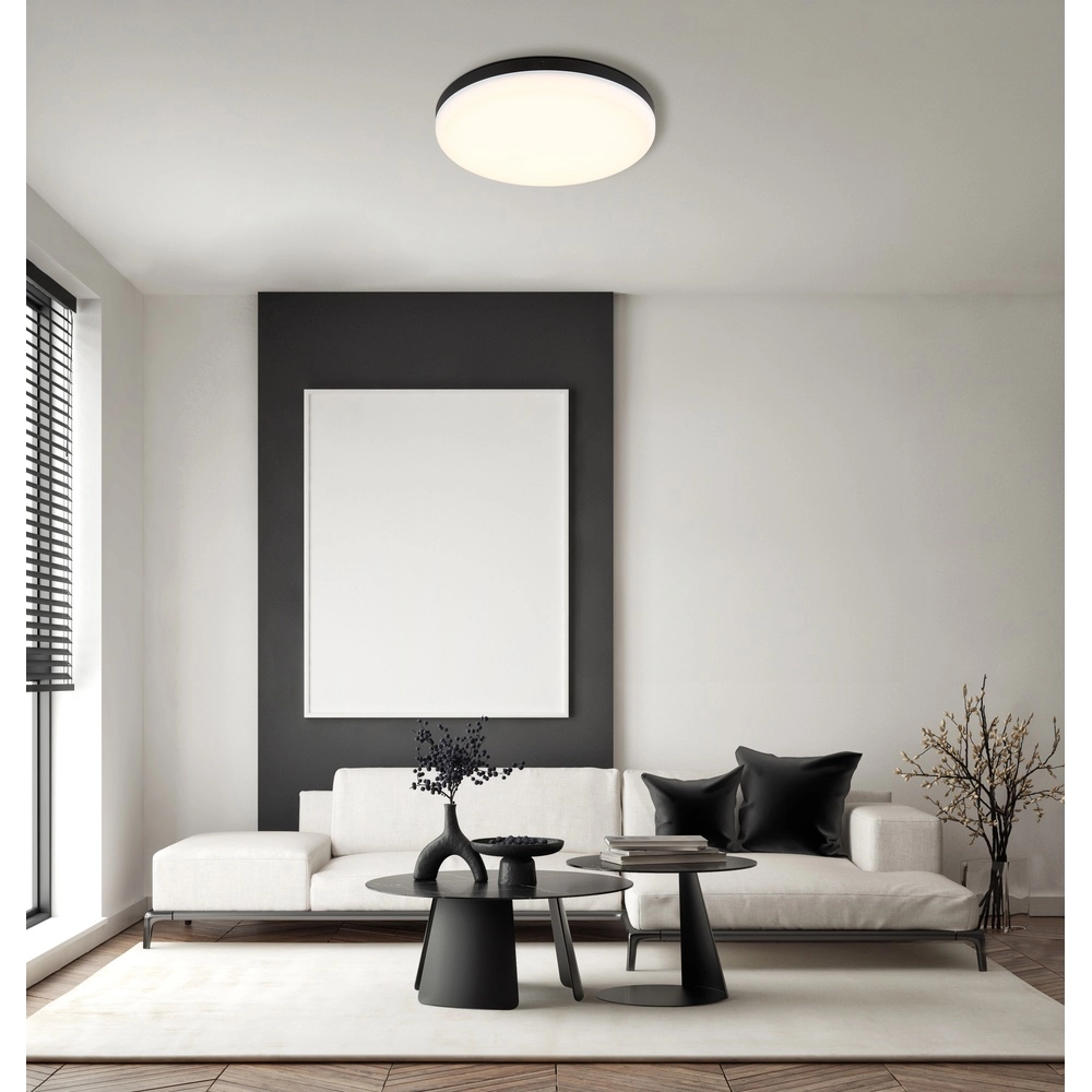 Ceiling light Matthew black Ø 30cm Globo 9007371453948