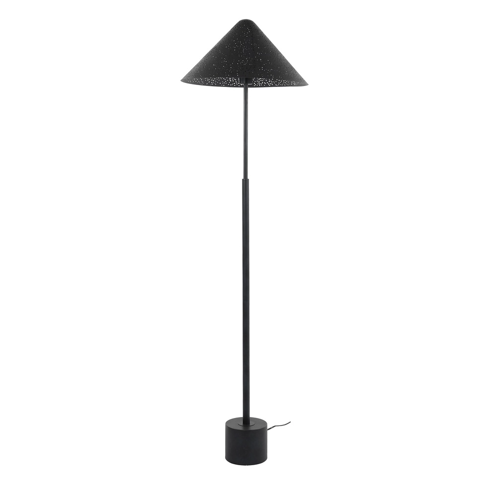 Charcoal floor lamp Kosmos Ø 45cm Lyora 8716803511569