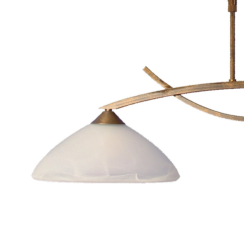 Dining room hanging lamp Verona 1 2-light bronze brown Masterlight 8718121005331