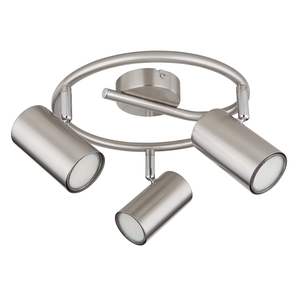 3-light ceiling lamp Allvi nickel Globo 9007371445776