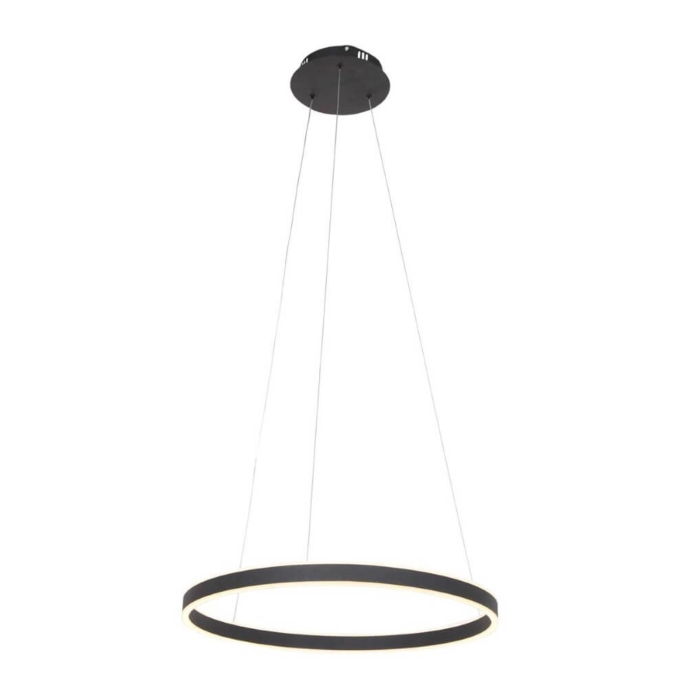 LED hanging lamp Ringlux black Steinhauer 8712746166811
