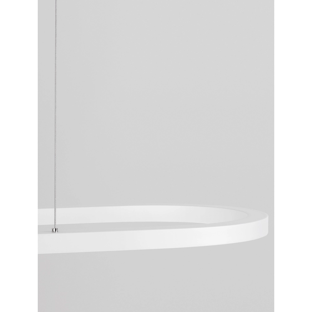 Oval pendant lamp Cuppe white Lyora 5212017438508
