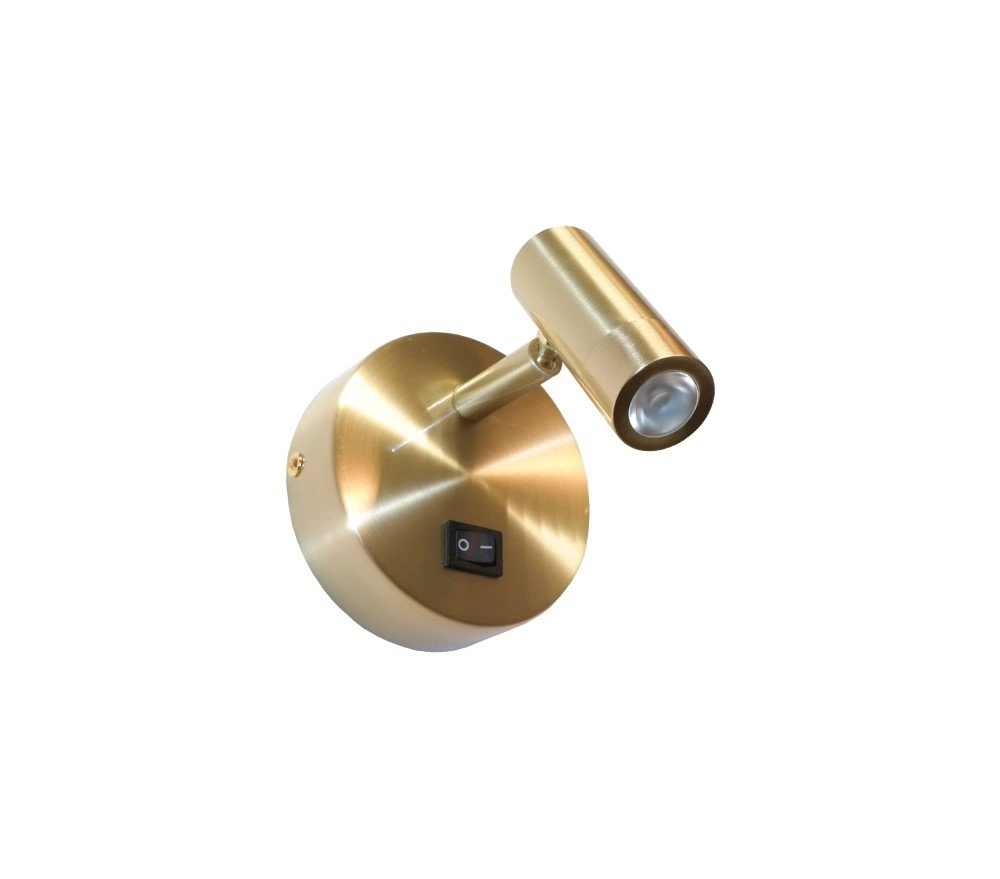 Gold wall lamp Simply