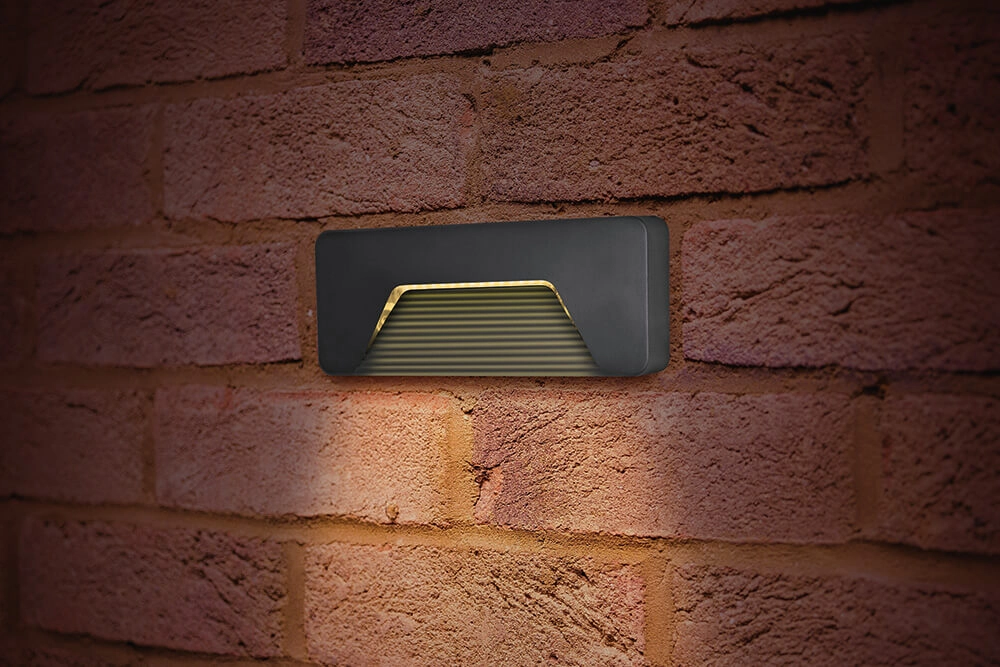 Wall path lighting Pathlux Brick Anthracite Lyora 5055788232827