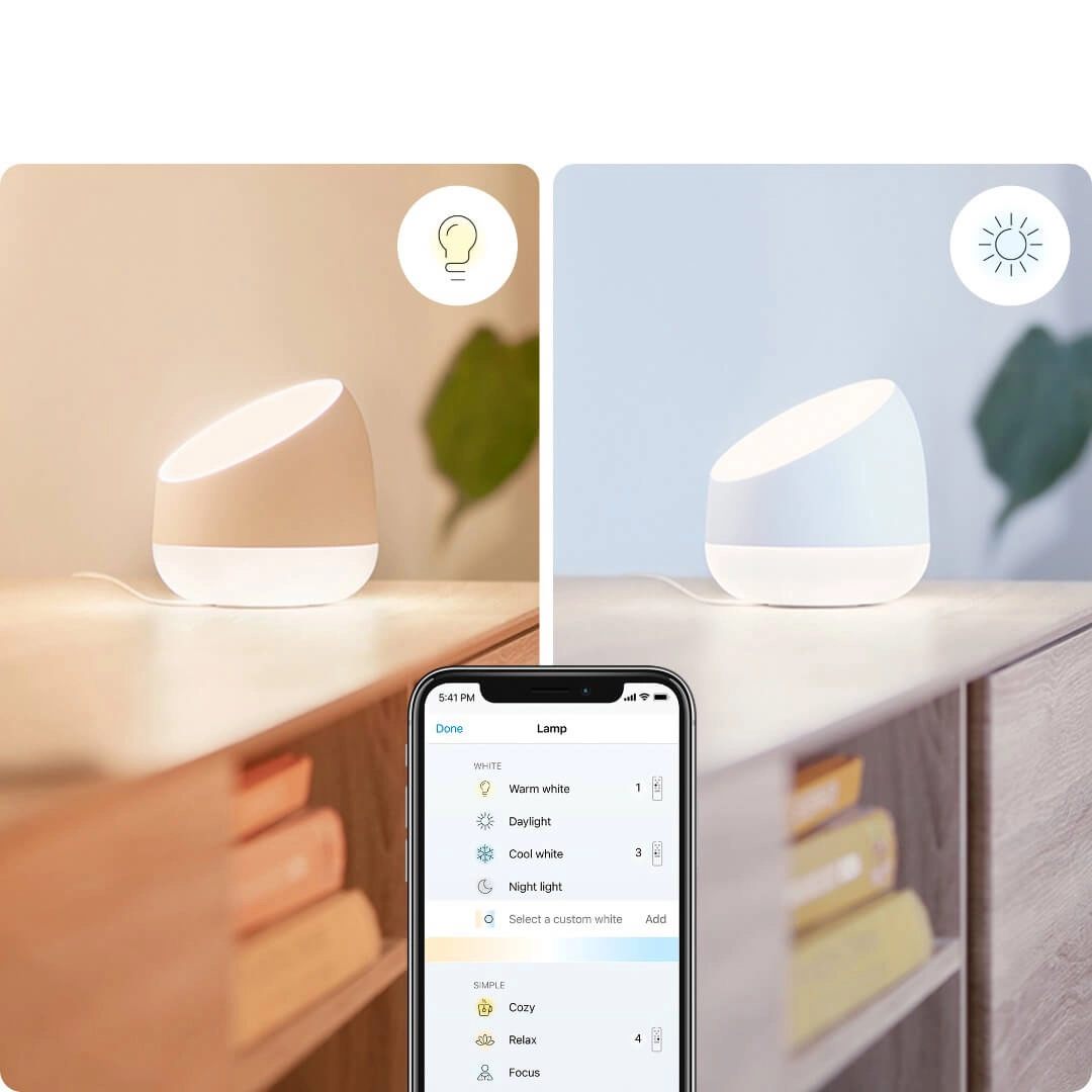 Smart Table Lamp Squire WiZ 8719514553026