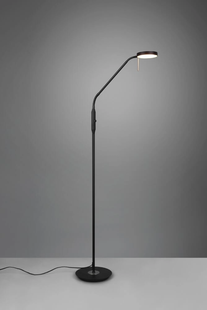 Floor lamp Monza 145cm black Trio 4017807506099