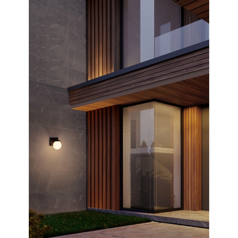 Wall lamp Oracle black Lyora 5212017465344